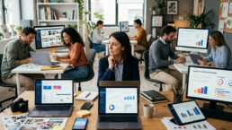 Imprenditore PMI sceglie tra gestione social interna o agenzia esterna